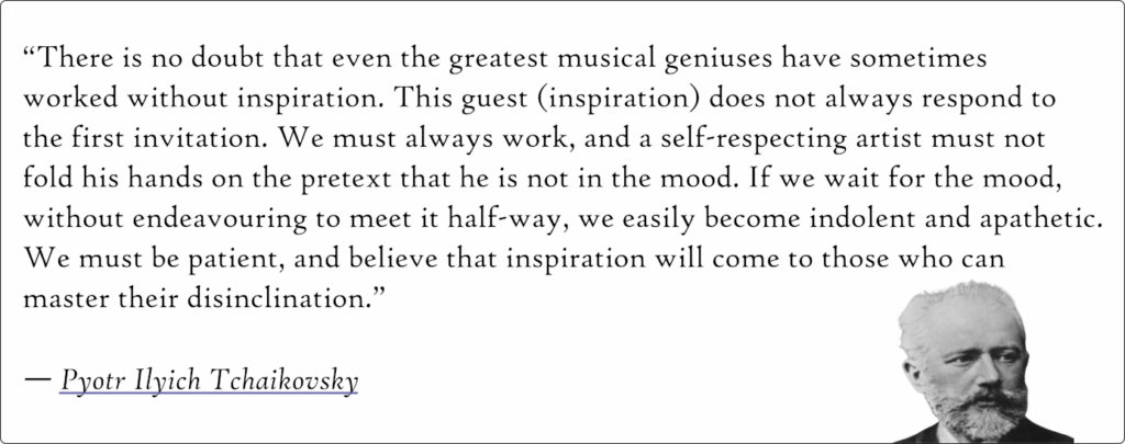 tchaikovsky quote