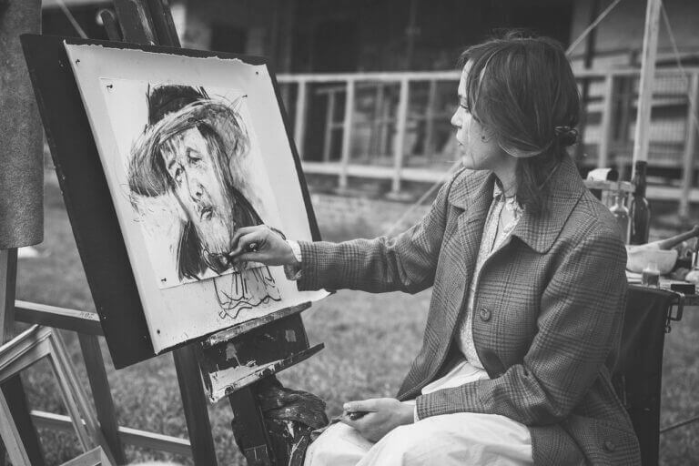 artists are born with talent