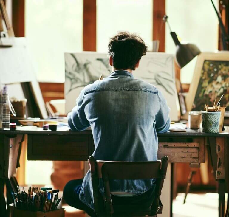 becoming artistic