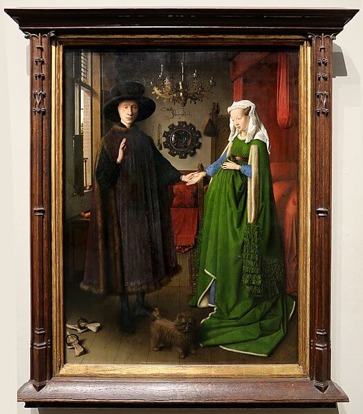 Jan van eyck, i coniugio arnolfini