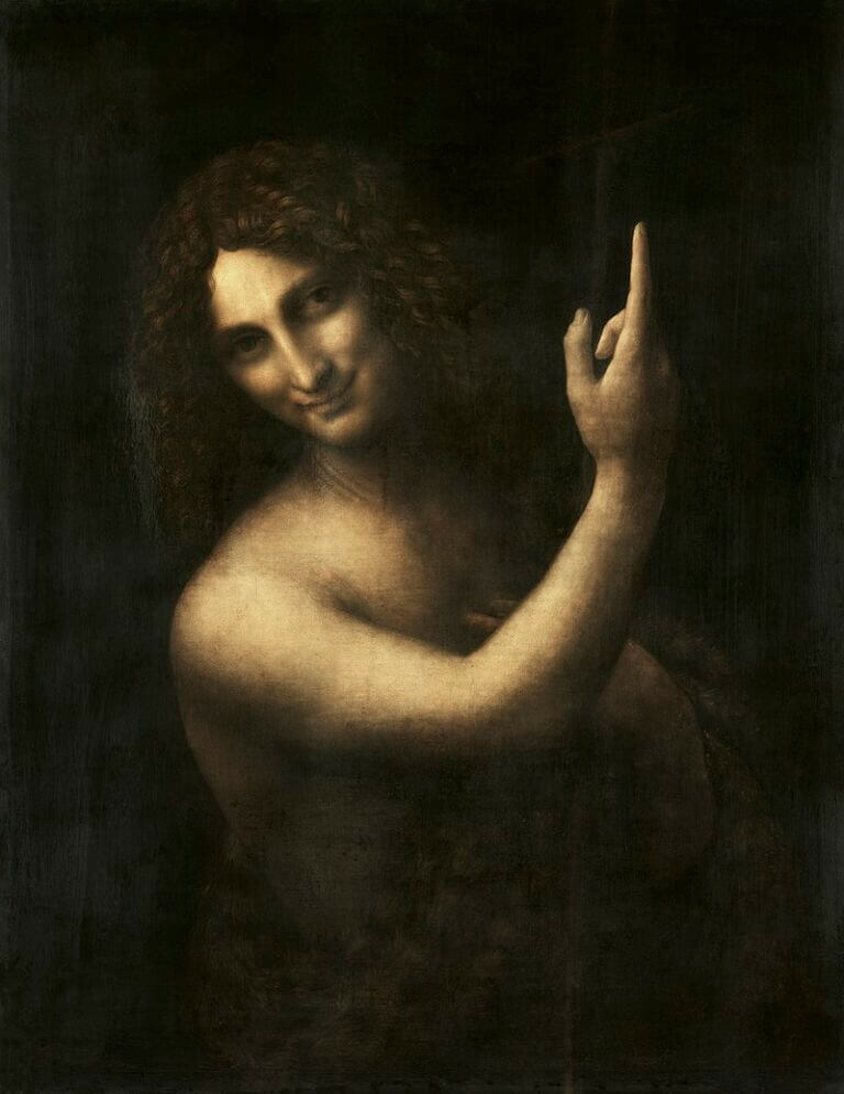 Leonardo da Vinci‘s Saint John the Baptist