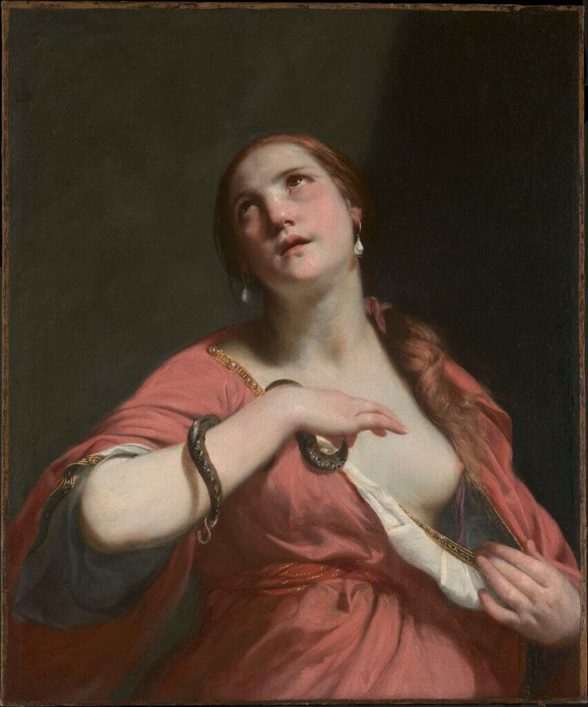 The Death of Cleopatra by Caravaggio