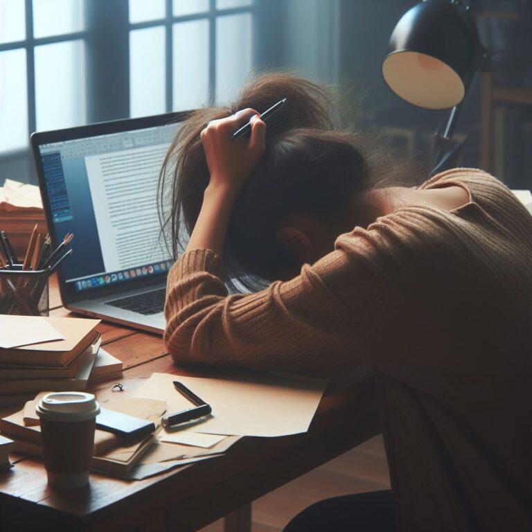 Struggling with writer's block