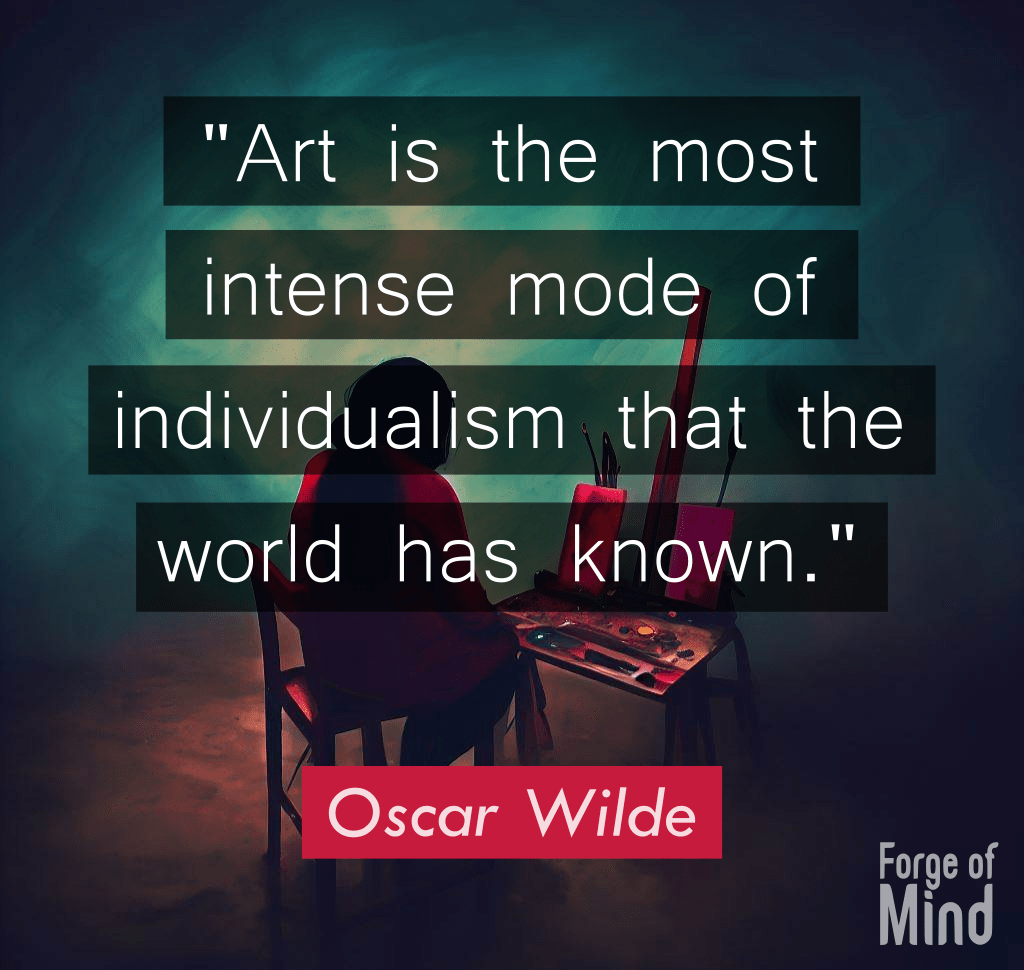 Oscar Wilde art quote