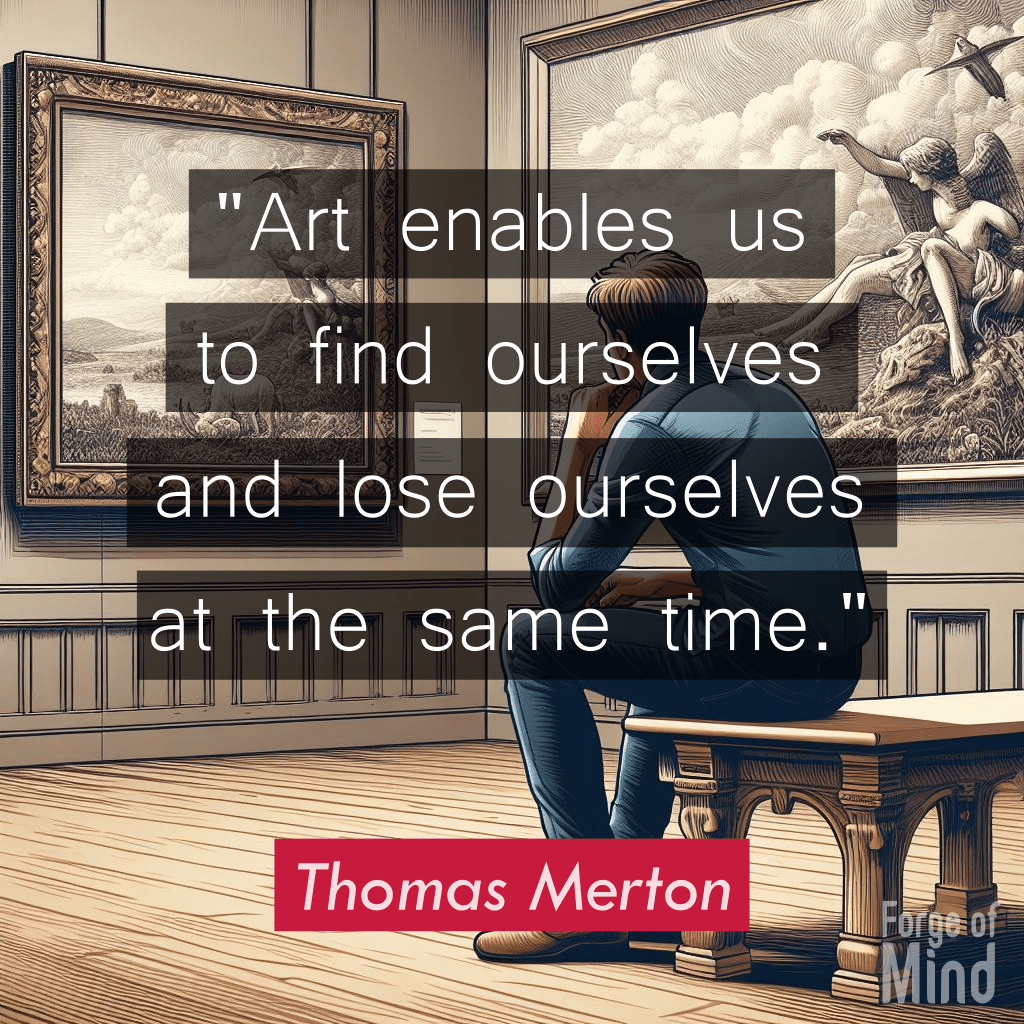 Thomas Merton art quote